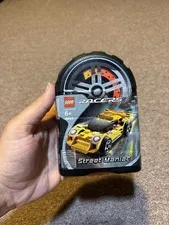 2005 LEGO RACERS STREET MANIAC RACE CAR #8644 IN CASE RETIRED Tiny Turbos