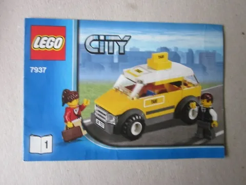 Lego City Building Instructions Instruction 7937-1