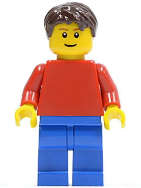 LEGO: Plain Red Torso Blue Legs (game008)