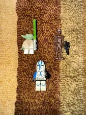 LEGO Star Wars The Clone Wars: AT-RT (75002) Yoda, Trooper and Droid Minifigures