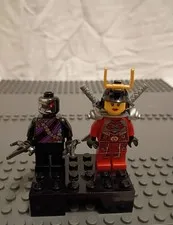 LEGO Samurai X Nya Rebooted & Nindroid Minifigures (LOT 010)