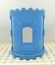 Lego Duplo Item Castle Tower Turret lt blue