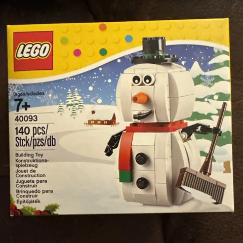 LEGO Seasonal 40093 Winter Snowman. New. Sealed. Christmas 2014