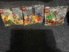 LEGO VIP Lot 40512 Funky, 40515 Pirates/treasure & 40606 Spring *New Sealed Bags