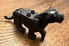 LEGO Panther Minifigure Animal Figure 60159 Black Puma City Rare Retired