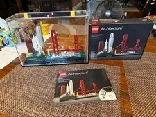LEGO ARCHITECTURE: San Francisco (21043) 100% Complete + Box + Instructions
