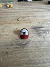 LEGO Minifigure Cap Red with Beaver Print Accessory