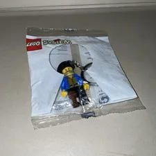 New Lego System Pirate Minifigure Keychain