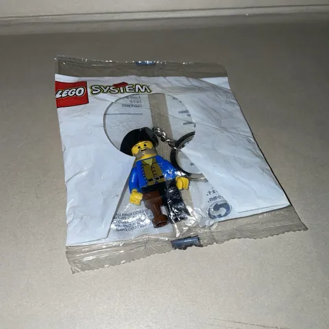 New Lego System Pirate Minifigure Keychain