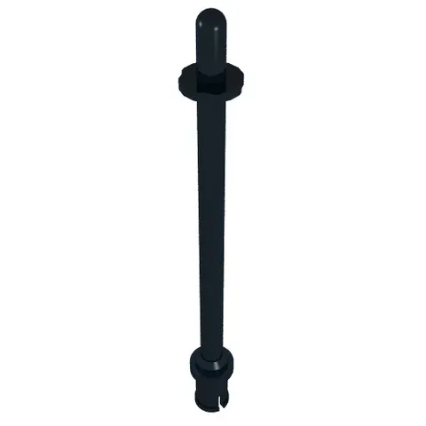 10x LEGO® Part 2714a - Bar   8L with Stop Rings and Pin (Technic