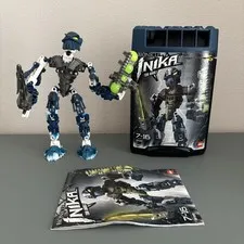 LEGO BIONICLE TOA INIKA - TOA HAHLI - 8728 - COMPLETE WITH MANUAL AND BOX