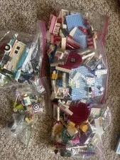 Lego Friends Set Lot Of 5 Including Heartlake Shopping Mall (41058) READ BELOW