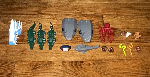 LEGO Animals - Assorted Creature Lot Octopus, Owl, Snake,Spider, dragon & more