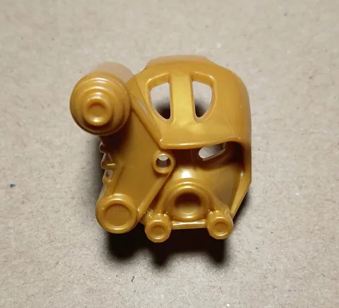 LEGO Bionicle Kanohi Mask of Ice 19064 Pearl Gold