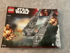 Lego Star Wars: Kylo Ren's Command Shuttle 75104  Instruction Manual ONLY! READ!