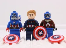 LEGO Marvel Captain America sh0228 sh0264 sh0374 Minifigures Lot of 3