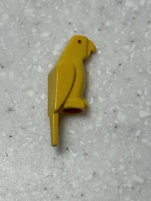 LEGO Vintage Yellow Parrot Animal Figure 2546 Small Beak Sets 6274, 5919, 3722