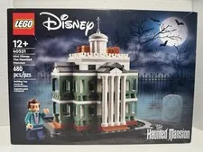 LEGO 40521 Mini Disney World The Haunted Mansion, Disney Park Attraction NEW