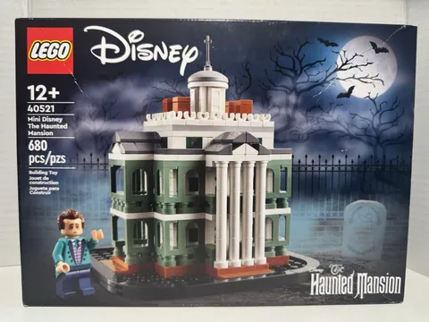 LEGO 40521 Mini Disney World The Haunted Mansion, Disney Park Attraction NEW