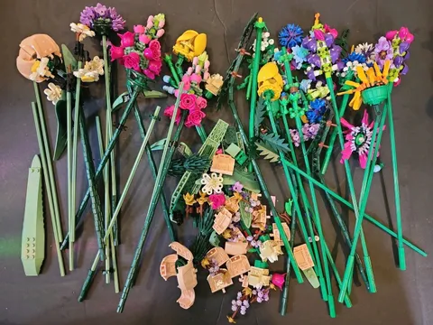 LEGO Botanical Lot Flowers Succulents Tiny Plants Stems Misc Parts Pieces Lot
