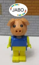 (E5 / 41) Lego Fabuland figure fab11a Percy Pig 325 3615