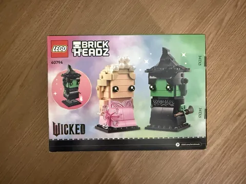 LEGO 40794 Brickheadz Wicked Elphaba & Glinda Figures NIB New
