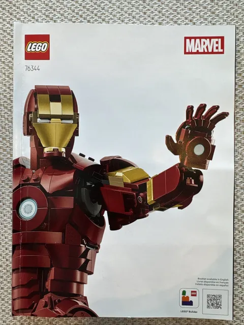 LEGO Marvel 76344 Iron Man Instruction Manual ONLY