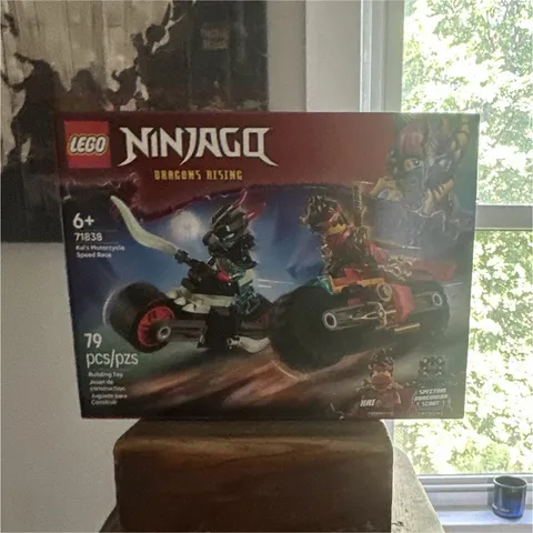 LEGO NINJAGO Dragons Rising 71838 Kai's Motorcycle Speed Race 79pcs Boxed