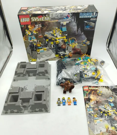 LEGO 4990 Rock Raiders HQ with Original Box Rock Raiders RARE EOL Vintage