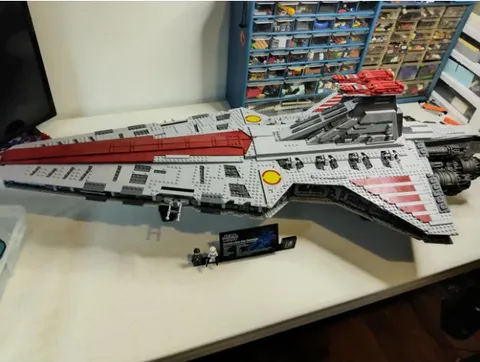 Venator-Class Republic Attack Cruiser #75367 Alt LEGO Compatible Bricks 5374 PCS