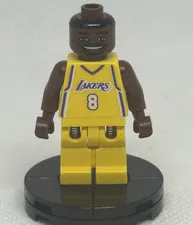 LEGO NBA (3500) (3563) Kobe Bryant Minifigure #8 Los Angeles Lakers nba001