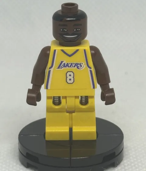LEGO NBA (3500) (3563) Kobe Bryant Minifigure #8 Los Angeles Lakers nba001
