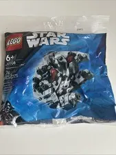 New 2025 Lego Star Wars 30708 Millennium Falcon Paperbag Set 74 PCs