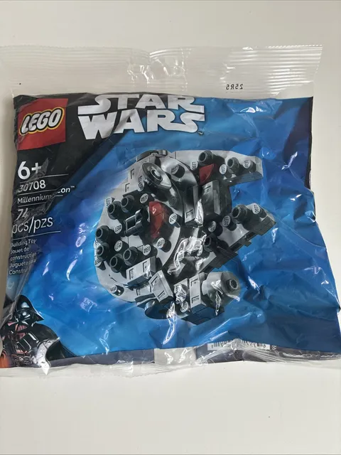 New 2025 Lego Star Wars 30708 Millennium Falcon Paperbag Set 74 PCs