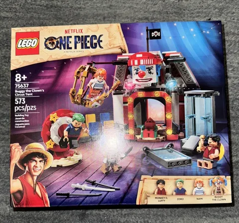 LEGO ONE PIECE Buggy the Clown's Circus Tent 75637 NIB Sealed-Damage 