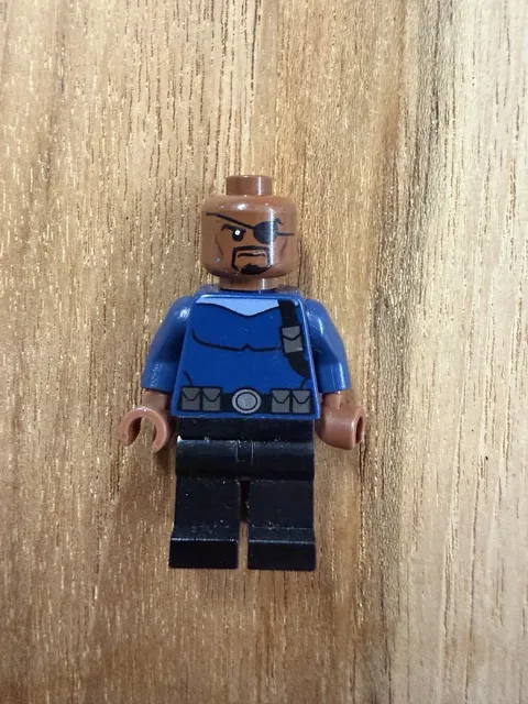 Lego Minifigure SH0056 Super Heroes Ultimate Spider-Man Nick Fury Minifigure
