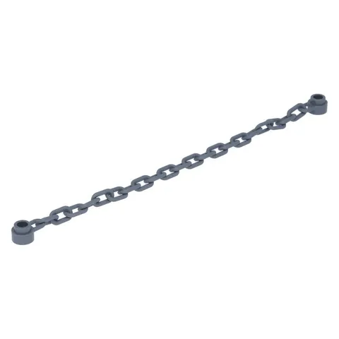 LEGO 5 x Chains 21 Links Dark Grey (New Grey) Multicolored