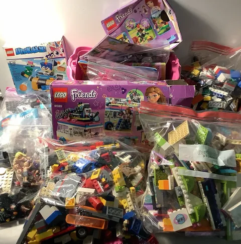 LEGOS Huge Assorted Lot Friends Creator Mega Blocks 100’s of Assorted Pieces