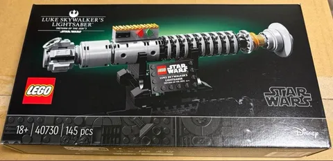 LEGO 40730 Star Wars Luke Skywalker's Lightsaber 145pcs New Sealed W/ Box