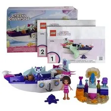 LEGO Gabby's Dollhouse #10786 Boat Ship 100% Complete Set Friends Minifigure Box