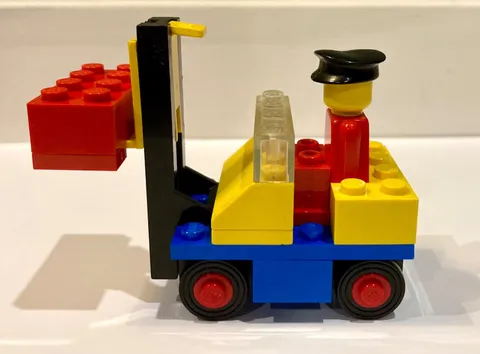 LEGO Legoland 425 Fork Lift vintage 1976 complete with figure