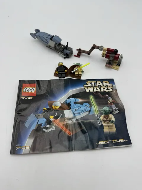 Lego 7103 Jedi Duel Star Wars Episode 2 Missing A Few Pieces Read