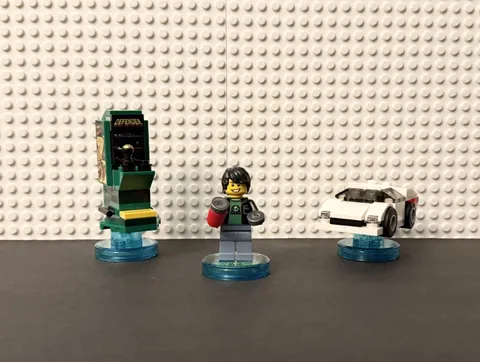 LEGO Dimensions Midway Arcade Level Pack 71235 Gamer Kid Arcade Complete Tested!