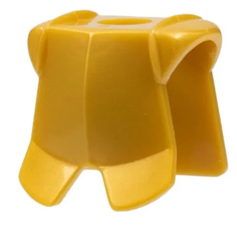 LEGO® Part 2587 Minifigure Armor Breastplate with Leg Protection Pearl Gold NEW