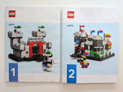 Instruction / instructions from LEGO Castle set 40775 New