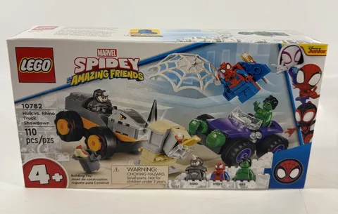 LEGO Spider-Man: Hulk vs. Rhino Truck Showdown (10782)
