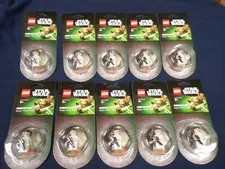 LOT of 10  LEGO STAR WARS Princess Leia Magnet Minifigure New