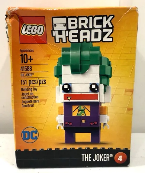 Lego BrickHeadz 41588 The Joker - new/sealed in damaged box