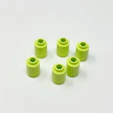 3062b LEGO Parts Brick Round 1x1 Open Stud YELLOWISH GREEN (6)