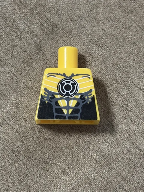 Lego Yellow Lantern Batman Minifigure DC Super Heroes Torso